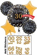 Sparkling Birthday Custom Age Bouquet Kit