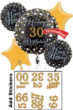 Sparkling Birthday Custom Age Bouquet Kit