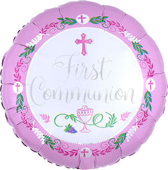 First Communion 18" Foil Balloon