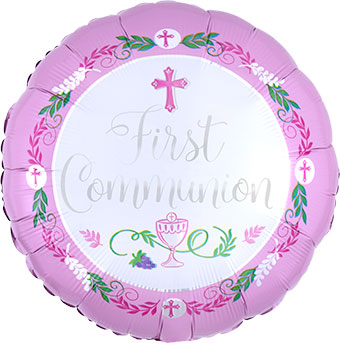 First Communion 18" Foil Balloon (D)
