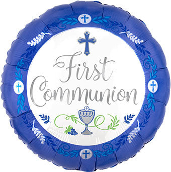 First Communion 18" Foil Balloon