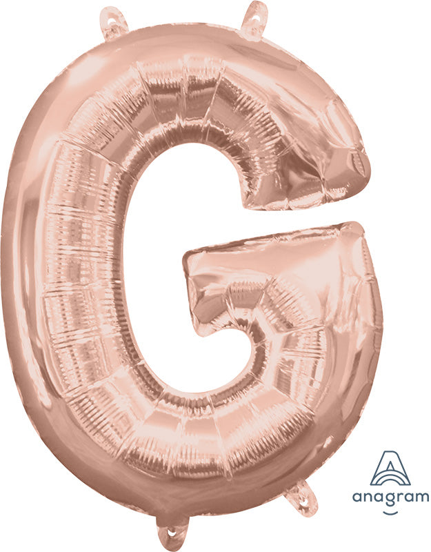 Air-Filled, Non-Floating Small Print Letters (16 Inch)