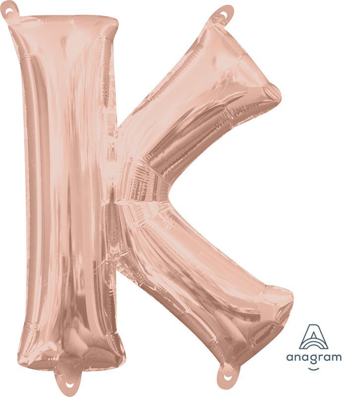 Air-Filled, Non-Floating Small Print Letters (16 Inch)