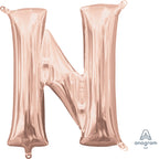 Air-Filled, Non-Floating Small Print Letters (16 Inch)