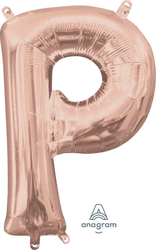 Air-Filled, Non-Floating Small Print Letters (16 Inch)