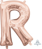 Air-Filled, Non-Floating Small Print Letters (16 Inch)