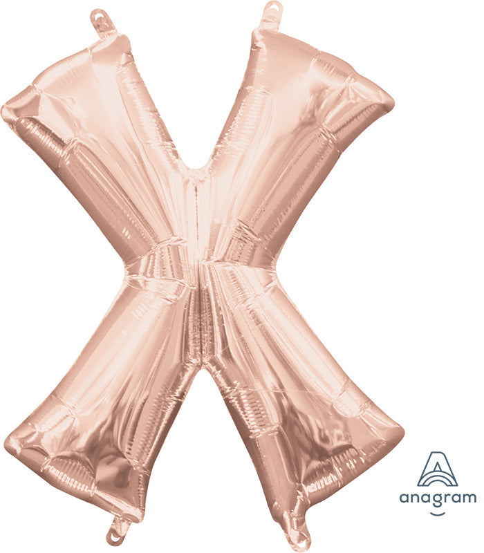 Air-Filled, Non-Floating Small Print Letters (16 Inch)