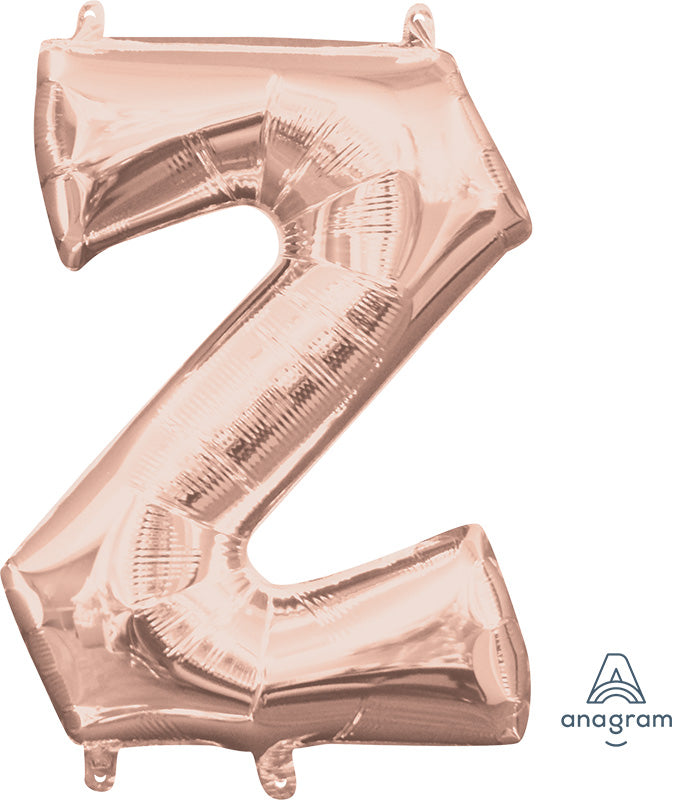 Air-Filled, Non-Floating Small Print Letters (16 Inch)