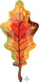 Fall Orange Oak Leaf