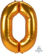 Very Large 5' Gold Numbers (53 Inch)