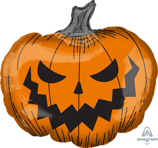 Jack O Lantern Pumpkin Foil Balloon (29 Inch)