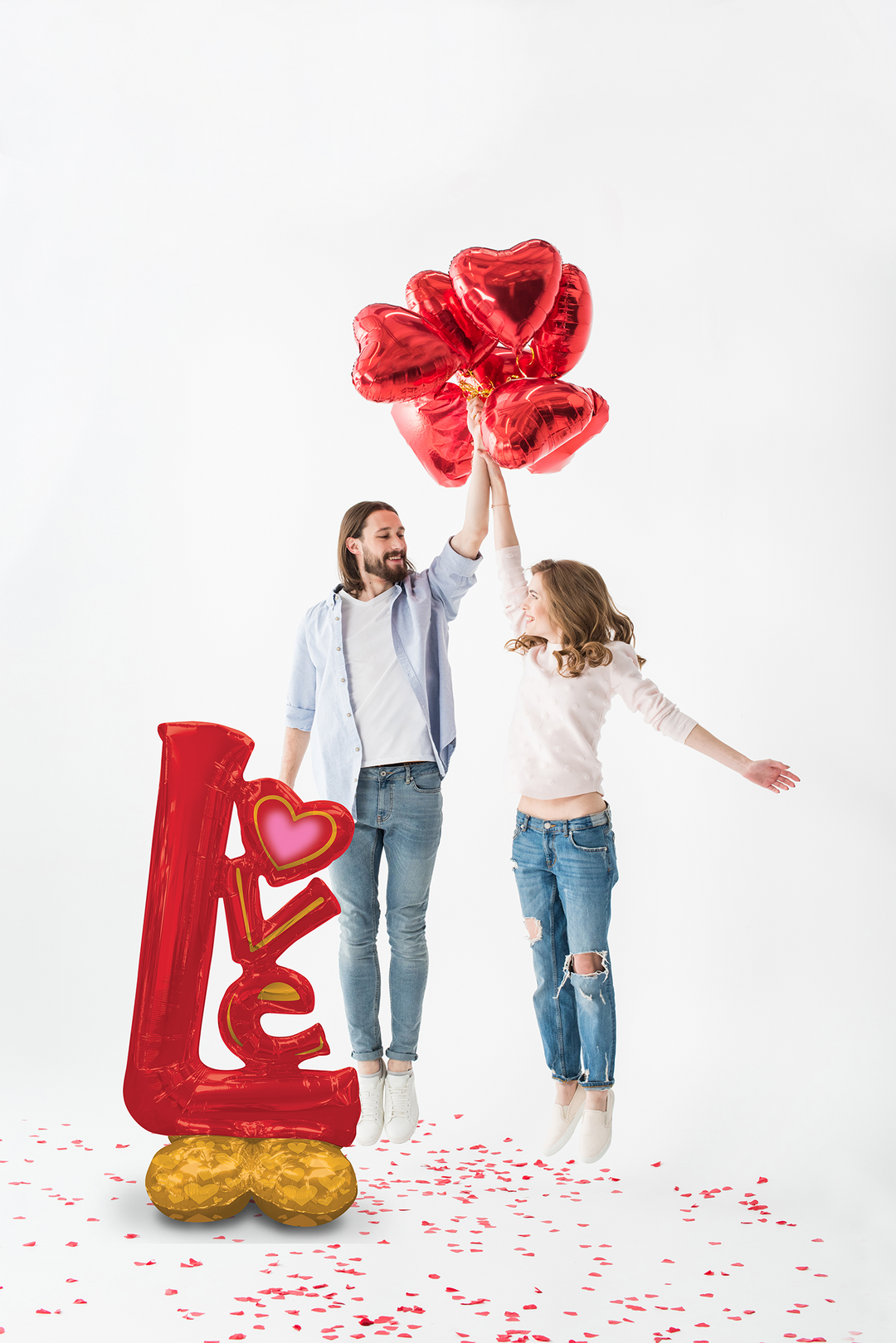 Love Stack Airloonz Balloon (58 Inch)