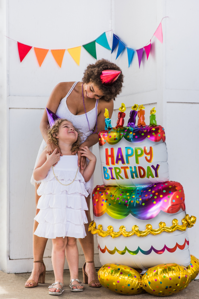 Airloonz Birthday Cake Balloon Display
