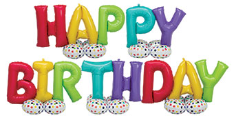 Happy Birthday Giant Display Kit