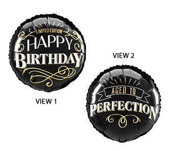 Aged to Perfection 18" Birthday Balloon