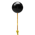 Giant Balloon with Gold Streamer