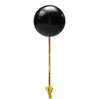 Giant Balloon with Gold Streamer