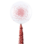 Giant Confetti Balloon with Twirlz Tail Tassel