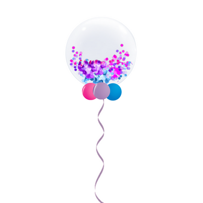 Fashion Personalized Confetti Bubbles