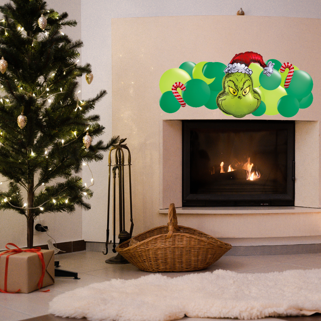 LIMITED EDITION: 5' Grinch Whimsical Balloon Garland