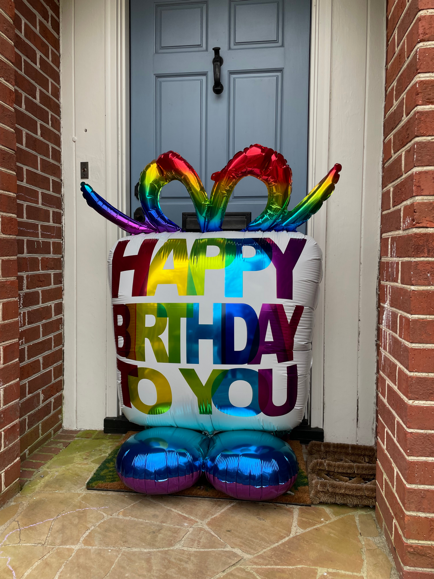 Happy Birthday To You Present Airloonz Balloon (50 Inch)