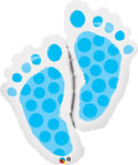 Babyfoot Print Balloon (35 Inch)