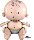 Cute Sitting Baby Table Balloon (15 Inch)