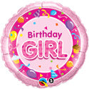 Birthday Girl Pink 18"