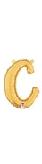 Air-Filled, Non-Floating Small Script Letters