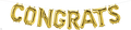 CONGRATS Balloon Banner Kit