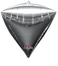 Silver 3-D Diamondz Foil Balloon (21 Inch)