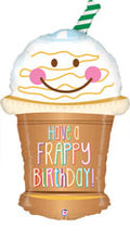Have a Frappy Birthday Coffee Balloon (32 Inch)