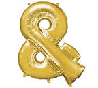 Air-Filled, Non-Floating Small Print Letters (16 Inch)
