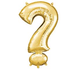 Air-Filled, Non-Floating Small Print Letters (16 Inch)