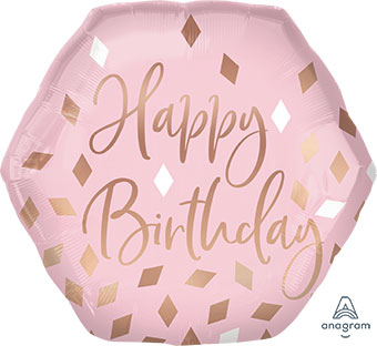 Blush Happy Birthday Bouquet Kit