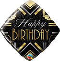 Happy Birthday Diamond Sparkles & Art Deco