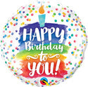 Happy Birthday to You Rainbow Cake