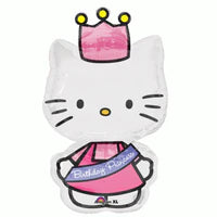 HBD Princess Hello Kitty Shape (D)