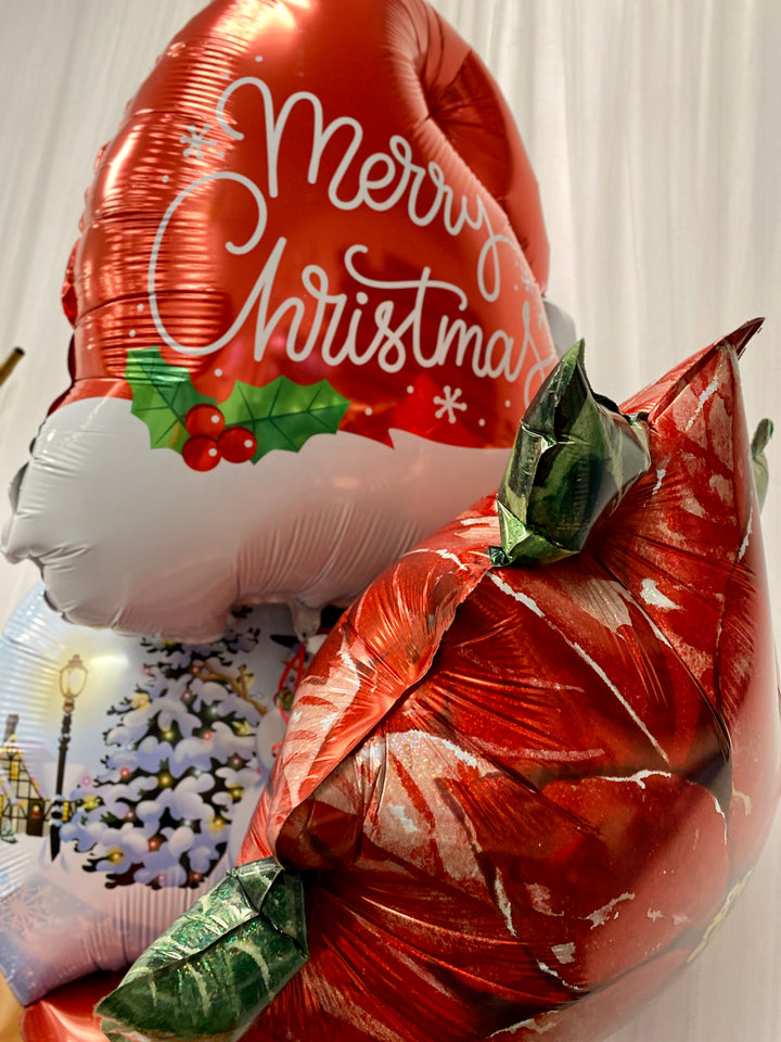 Holiday Vintage Nostalgia Christmas Delivery Bouquet