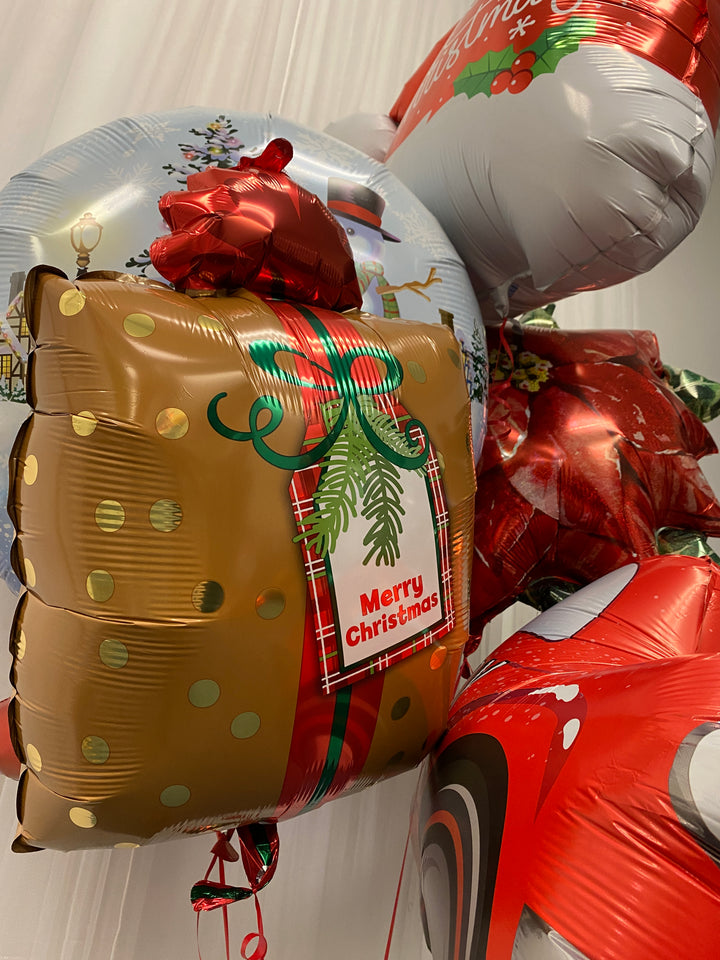 Holiday Vintage Nostalgia Christmas Delivery Bouquet