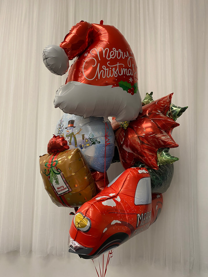 Holiday Vintage Nostalgia Christmas Delivery Bouquet