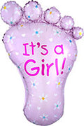 Gender Reveal Baby Foot Balloon (32 Inch)