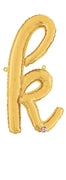 Air-Filled, Non-Floating Small Script Letters