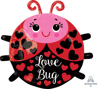 Cute Love Bug Jr Shape Balloon