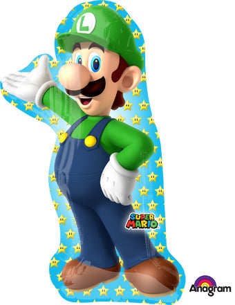 Nintendo Super Mario Bros Luigi Balloon (38 Inch)