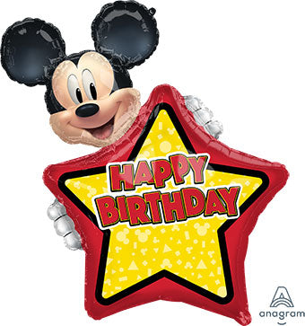 Mickey Mouse Personalized Birthday Balloon (30 Inch)