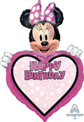 Minnie Mouse Personalized Name Balloon (33 Inch)