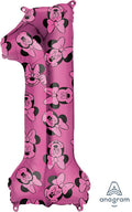Minnie Mouse First Birthday Number One Balloon (34 Inch)