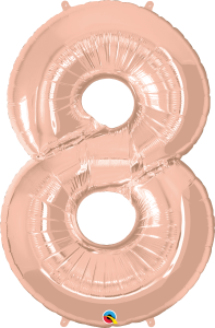 Extra Large 4' Rose Gold Numbers