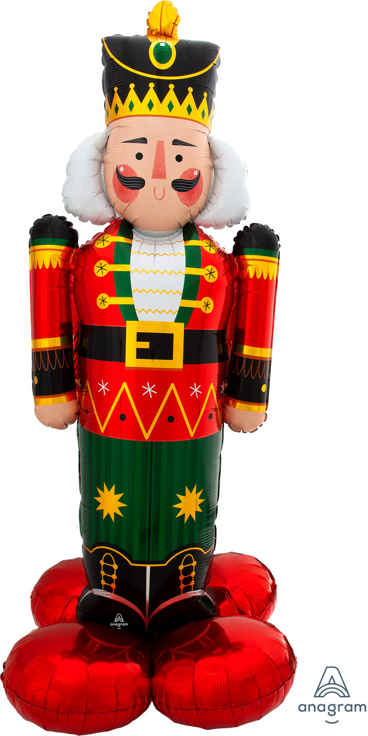 Giant Christmas Nutcracker Soldier Balloon Display